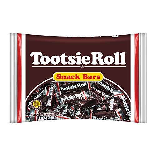 Tootsie Roll Snack Bars, Individually Foil Wrapped Candy - 14.5oz Bag