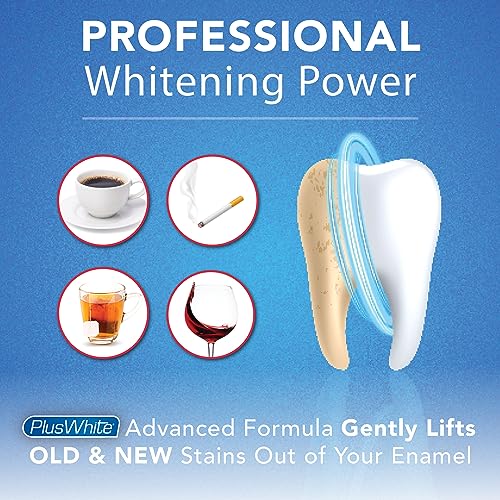 Plus White Speed Whitening Gel, 5 MinuteTeeth Whitening (2 oz) | Professional Grade, Dentist Approved Hydrogen Peroxide Ingredient, Removes Stains Fast, At Home Teeth Whitening Gel Treatment