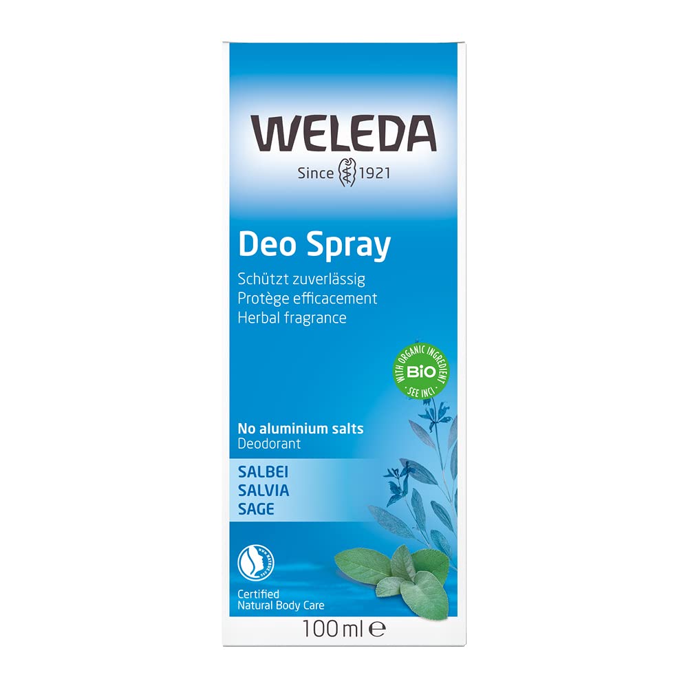 Weleda Sage Deodorant, 3.4 Fluid Ounce