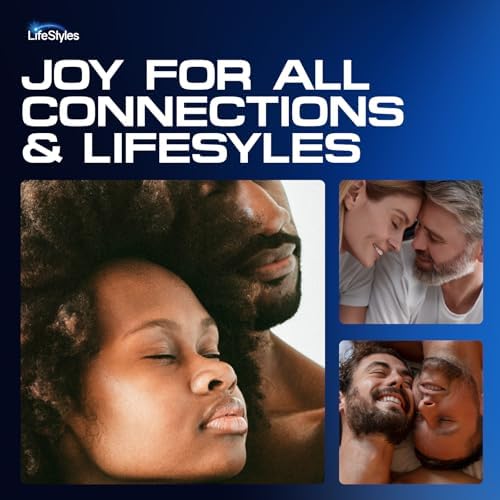 Lifestyles Ultra Thin Natural Rubber and Lubricated Latex Condoms Value Pack, 50 Count