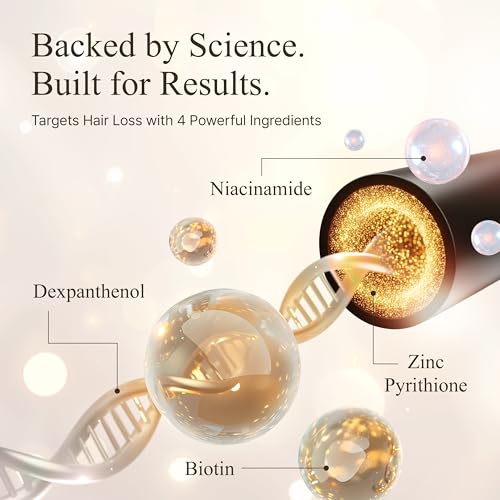 TS Gold Plus Shampoo | Hair Loss Shampoo with Biotin