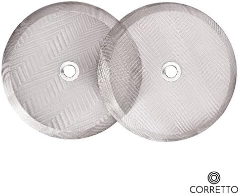 Set of 2 Replacement French Press Filters for 34 Oz French Press | Fine Mesh French Press Screens Compatible with Bodum, Secura