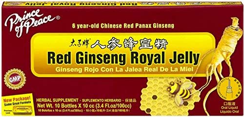 Prince Of Peace Red Ginseng Royal Jelly, 10 Bottles