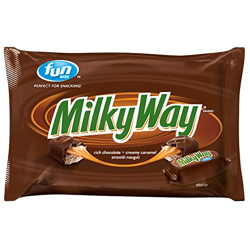 MILKY WAY Milk Chocolate Fun Size Candy Bars 11.24-Ounce Bag (Pack of 6)