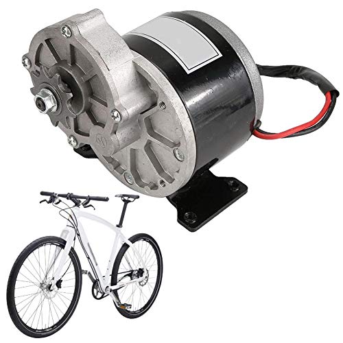 Gear Reduction Electric Motor,12V 250W 2950 RPM Dc Electric Bicycle Brushed Motor Reductor with 9 Tooth Sprocket for Electric Bicycle,Scooter,Bikes