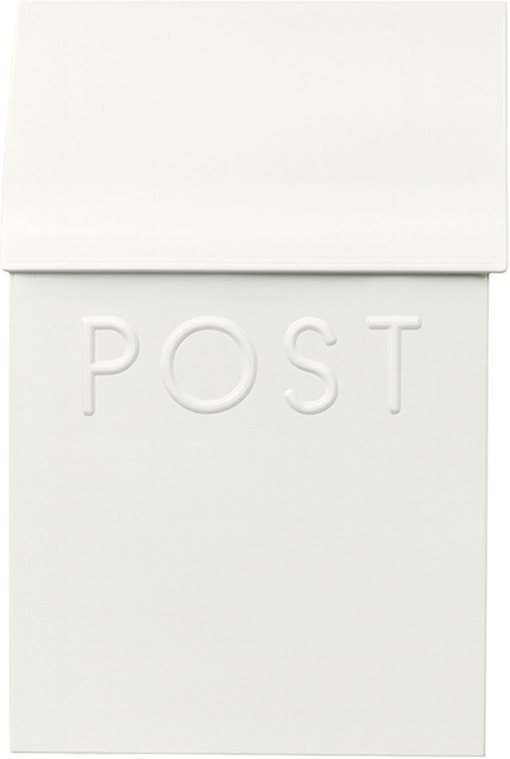 NACH Mailboxes for Outside Wall Mount, 15 x 10 x 4 inches, Red Wall Mounted Mailbox and Newspaper Holder, Waterproof Mailbox for Door - The Milano Mailbox