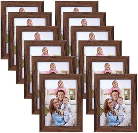 Giftgarden Black 8x10 Picture Frame Bulk, Multi 8 x 10 Photo Frames Set for Wall Hanging or Tabletop, 12 Pack