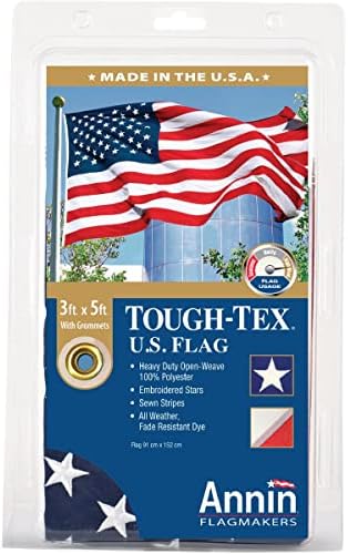 Annin Flagmakers 182005 3x5 Tough Tex US Flag