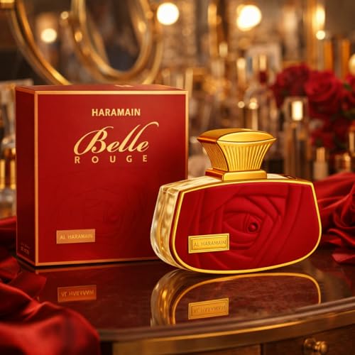 Al Haramain Belle Rouge Eau De Parfum Spray for Women, 2.5 Ounce