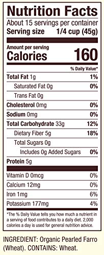 Bob's Red Mill Organic Farro Grain, 24oz