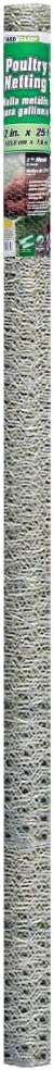 YARDGARD 1 Inch Poultry Netting, Chicken Wire Fence, 20 Gauge Galvanized Steel, Rabbit Fencing, Bird Enclosures, Garden Protection and Plant Support, 24 Inches x 150 Feet
