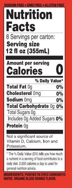 Langers Organic Flavored Sparkling Water, Ginger, 12 Fl Oz (Pack of 8)