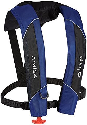 Onyx A/M-24 Automatic/Manual Inflatable PFD Life Jacket - Blue10