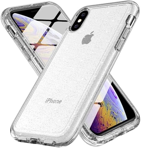 TENOC Phone Case Compatible with iPhone SE (2nd 2020 and 3rd 2022 Generation) & iPhone 7 & iPhone 8, Clear Case Shockproof Protective Bumper Slim Cover for 4.7 Inch