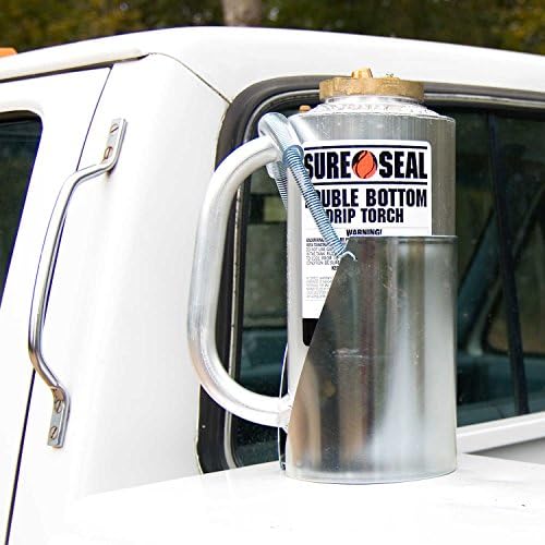Truck/ATV Drip Torch Mounting Bracket | Galvanized Bracket | Keeps Upright, No Tipping | Fits Sure-Seal & Jim-Gem Brand Standard Drip Torches