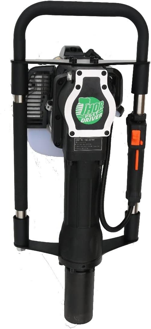 TentandTable PD1002 Fence Post Driver Gas Powered 2-Cycle Engine, 13" Drive
