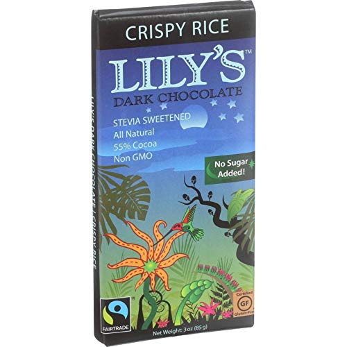 Lily's Crispy Rice Dark Chocolate (12x3 OZ)