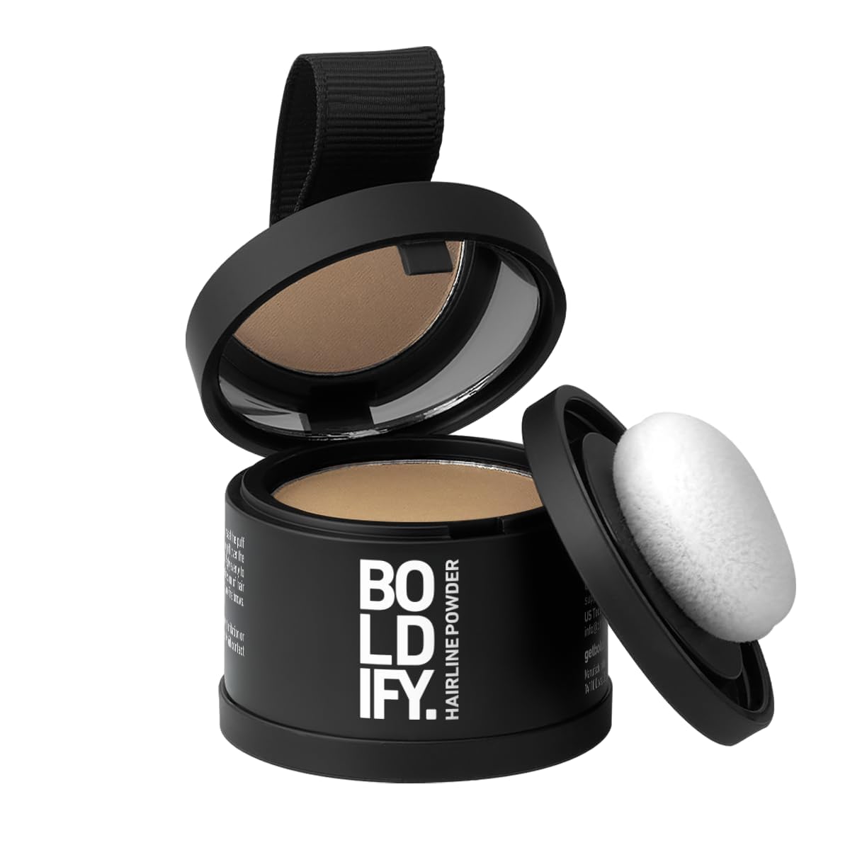 Boldify Hairline Powder, Root Touch Up Hair Color Dark Brown 4g