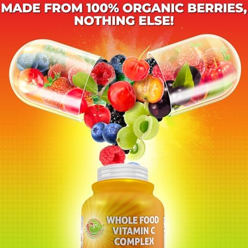 Liposomal Vitamin C Supplement 1500mg with Organic Acerola & Camu Camu