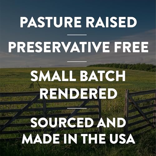 Fatworks Pasture Raised Leaf Lard for Baking, Baker's Lard, 14 oz | Artisanally Rendered, Traditional & Gourmet Baking, Sauteeing, Frying, WHOLE30 APPROVED, KETO, PALEO