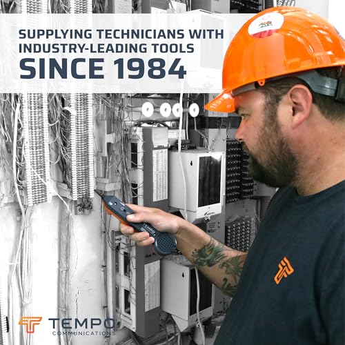 TEMPO Communications PE2003-G Pulser Ground Fault Locator, Underground Wire Break Locator, High-Voltage Signal, A-Frame Receiver