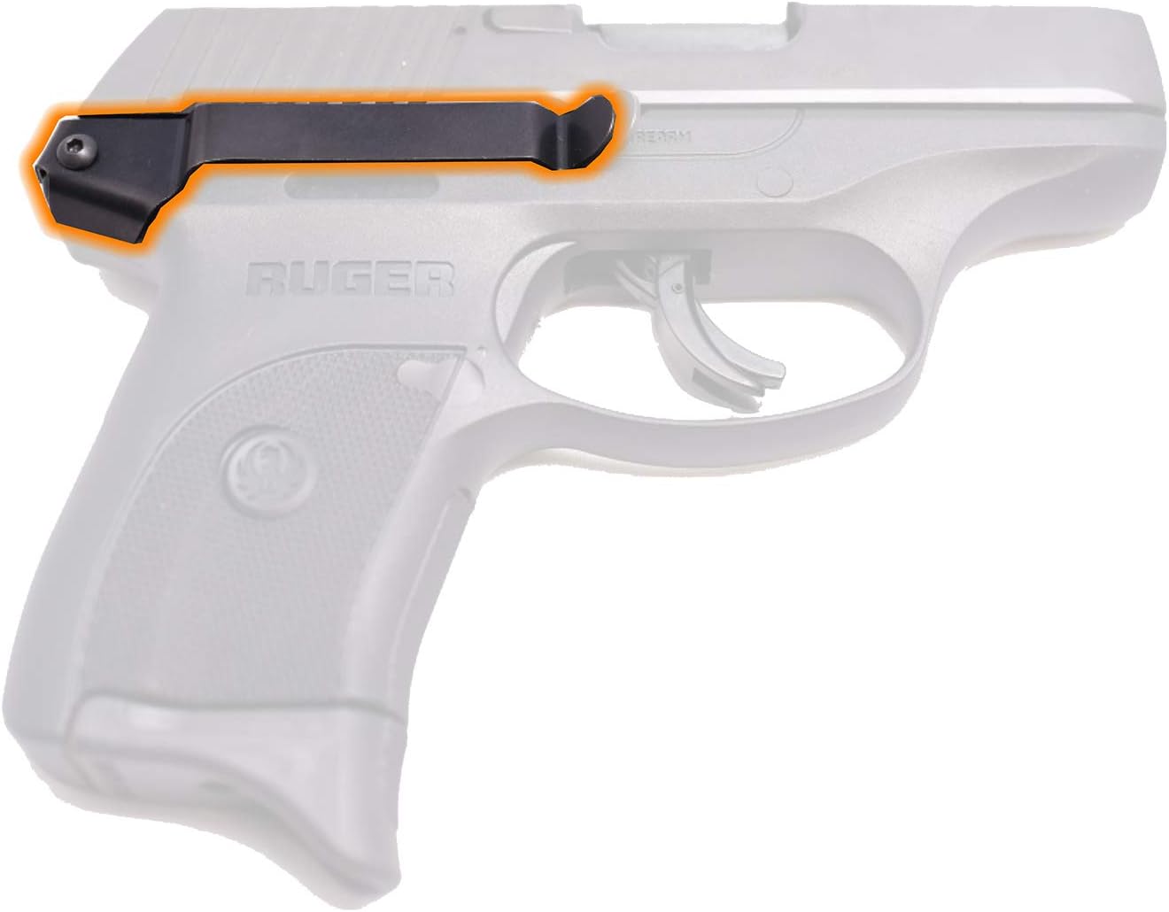 ClipDraw Gun Clip, Low Profile Slim Concealed Carry Easy Install American Made