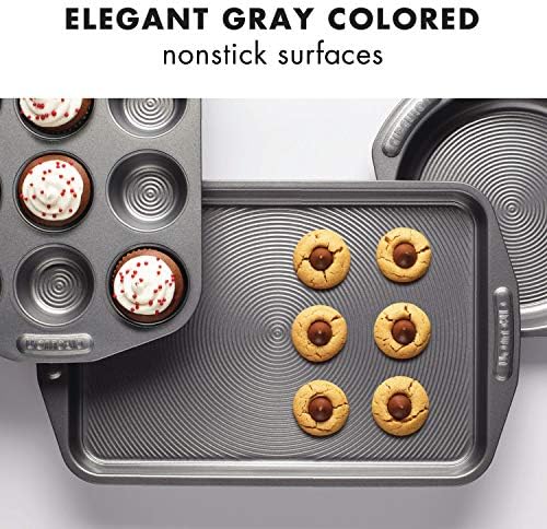 Circulon Nonstick Bakeware Set, Cookie Sheets for Baking Nonstick, 2-Piece, Gray