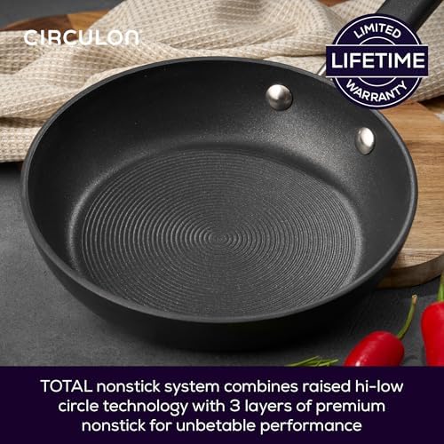 Circulon Premier Professional Hard Anodised Cookware Set, Black - 5 Piece