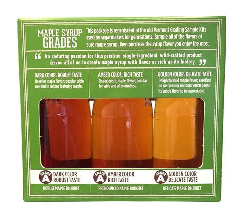 Vermont Maple Syrup Grading Sampler