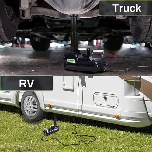 15 Ton Electric Hydraulic Car Jack,12V DC Electric Floor Jack with LED