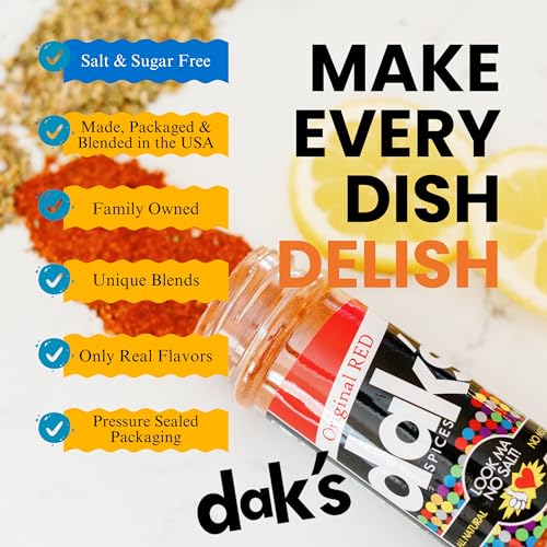 DAK's Spices Green Zest Seasoning Blend | 100% Salt & Sugar Free | Premium & Healthy Seasoning | MSG Free, Preservative Free, Potassium Chloride Free | Low Carb & Keto Friendly | Perfect for Clean Eating & Adding Flavor to Recipes | 1.5 oz
