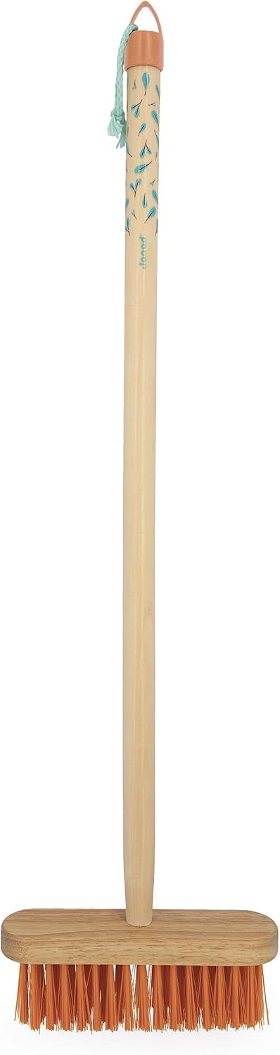 Janod - Happy Garden - Kids Large Gardening Brush - Classic - 75 cm