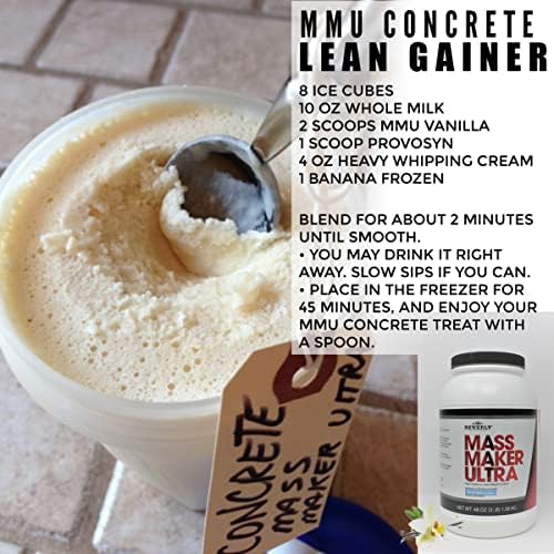 Beverly International Mass Maker Ultra, Vanilla, 14 Servings, 3 lb | Build Lean Mass, Milk Protein Isolate, Whey Protein Isolate + Egg, MCT Oil, Clean Carbs, Great Taste