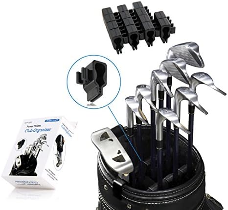 Golf Club Organizers 14pcs 1set Clip Power Holder to Protect Iron Putter on Bag by i & Plus