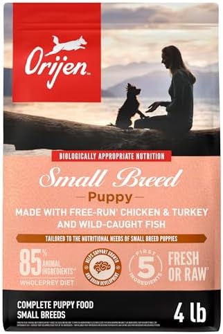 ORIJEN Grain Free WHOLEPREY Dry Dog Food Small Breed Recipe 10lb Bag