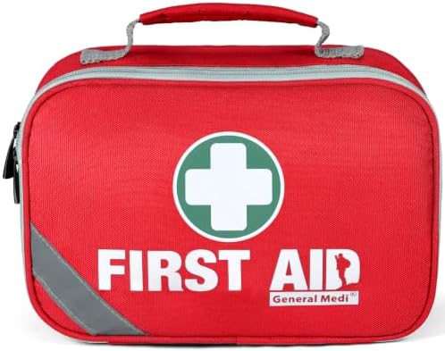 General Medi 2-in-1 First Aid Kit (215 Piece Set) + 43 Piece Mini First Aid Kit -Includes Ice(Cold) Pack