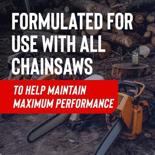 STP Premium Chainsaw Bar Oil, Minimizes Bar and Chain Wear, 32 fl oz