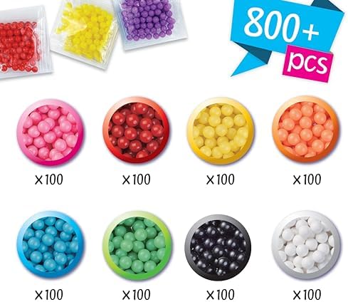 Aquabeads - Solid Bead Pack - Water Fuse Bead Refill Pack