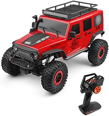 GoolRC WLtoys 104311 RC Car, 1/10 Scale 4WD 2.4Ghz Remote Control Car, Brushed Motor Off-Road Crawler Car RTR for and Adults