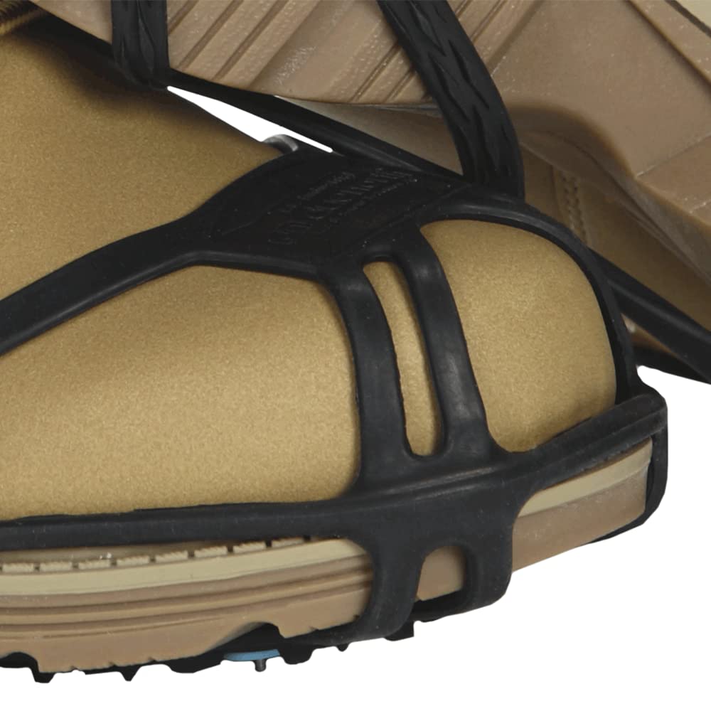 Due North Everyday Pro Traction Aids for Running and Walking on Ice and Snow - Ice Cleat Winter Spikes for Men & Women