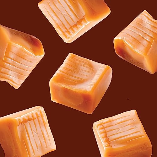 Caramel Candy - Caramels Individually Wrapped - Chewy Candy - 2 Lb Pack | Caramel Cubes, Vanilla Flavor