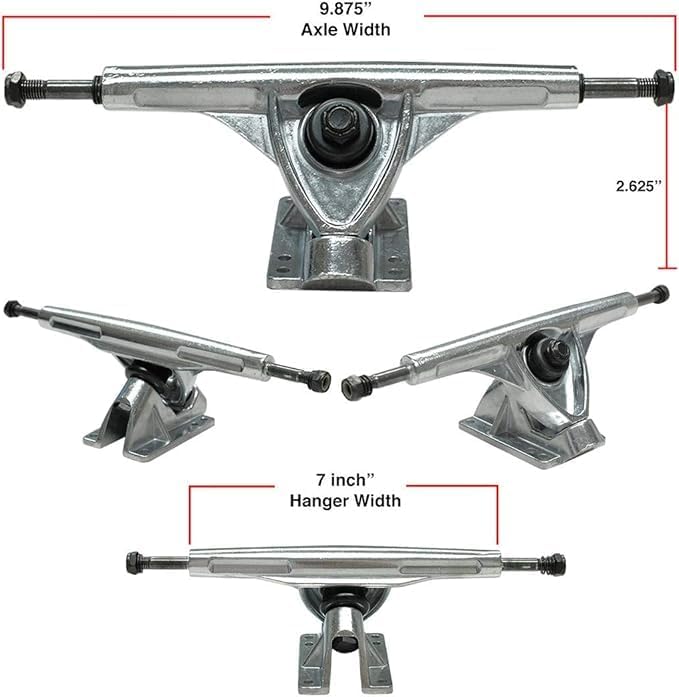 Graphic Series Complete Kicktail Skateboards Longboard w/BlackWidow Premium 80A Grip Tape, Aluminum Truck, ABEC9 Bearing, 71mm Skateboard Wheels