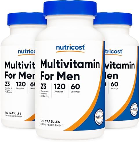 Nutricost Multivitamin for Men 120 Capsules, Vitamins and Minerals | For The Healthy Man