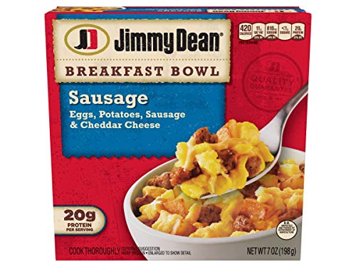 Jimmy Dean Entree Sausage Breakfast Bowl, 8 Ounce -- 8 per case.