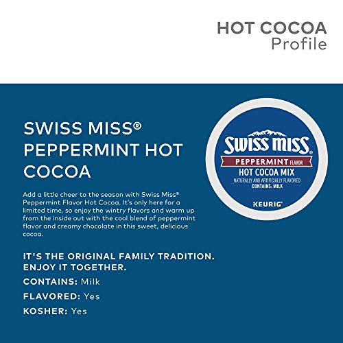 Swiss Miss Peppermint Chocolate Hot Cocoa 16 Count