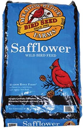 Safflower Bird Seed, 20-Pound Bag