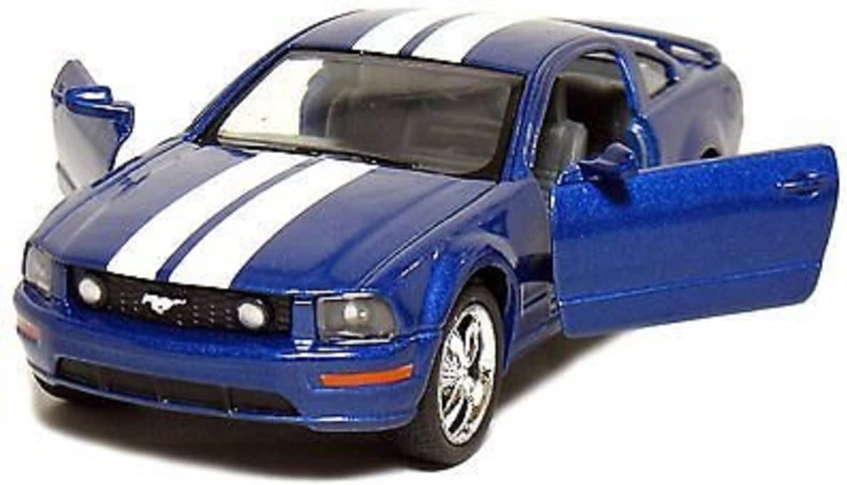 KiNSMART - 2006 Ford Mustang GT 1:38 Scale 5" Die Cast Metal Model Toy Car (Police)