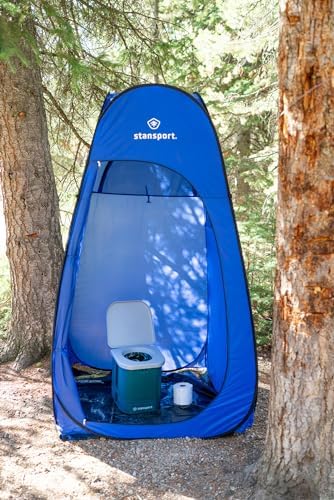 Stansport Easy-Go Portable Camp Toilet (273-100) 14" L x 14" W x 14" H