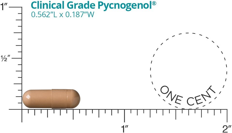 Dr. Whitaker's Clinical Grade Pycnogenol 50mg, 60 Capsules (60-Day Supply)