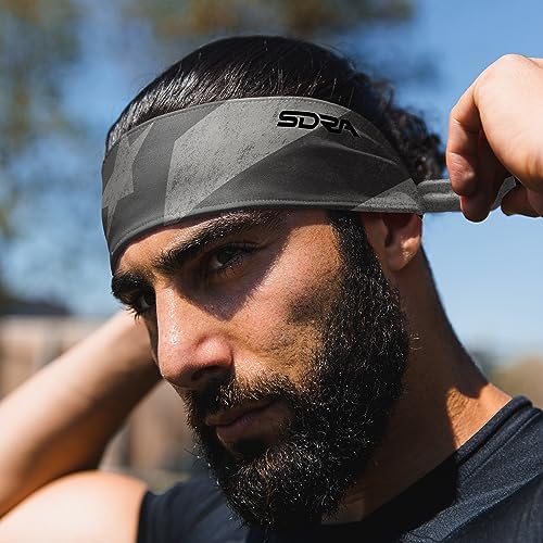 Suddora Country Flag Tie Headband with National Flag, Breathable Sweatband for National Sports Events, Non-Slip Fabric Sweatband for Soccer, Tennis